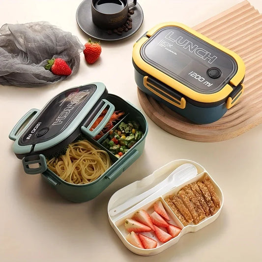 Double-layer Lunch Box/ 1set